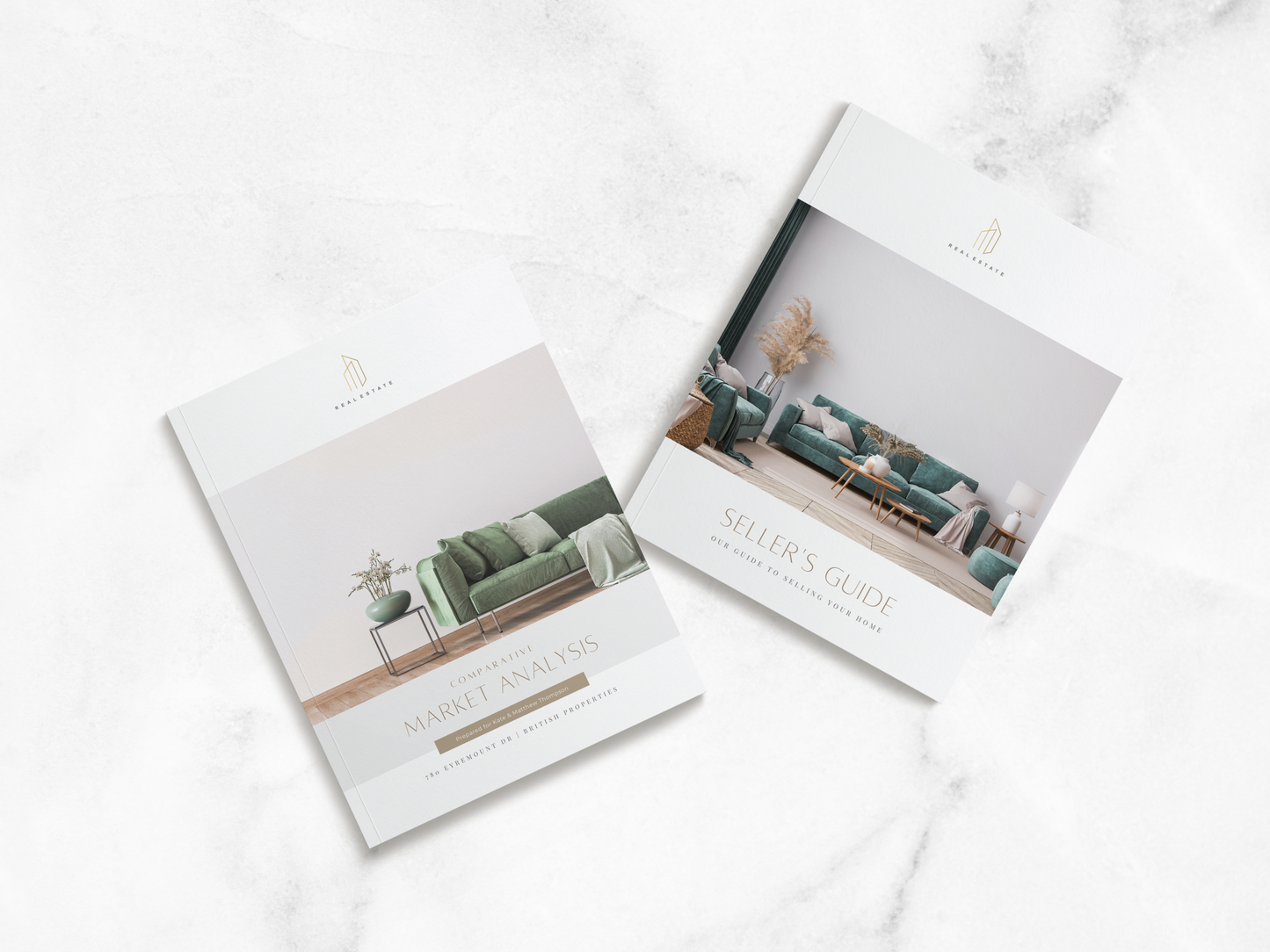 Harper Real Estate CMA and Seller's Guide Canva Brochure