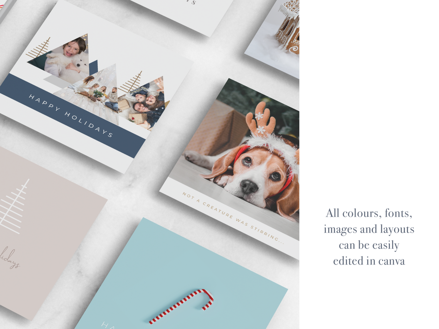 10 Modern Holiday Realtor Greeting Card Templates