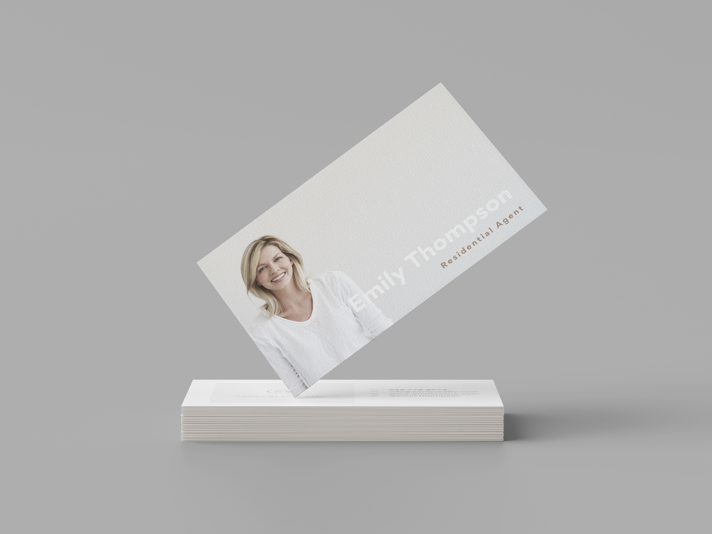 London Modern, Editable Business Card Template for Canva