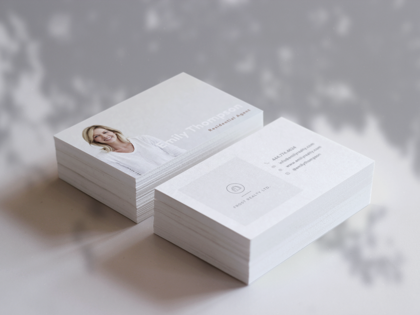 London Modern, Editable Business Card Template for Canva