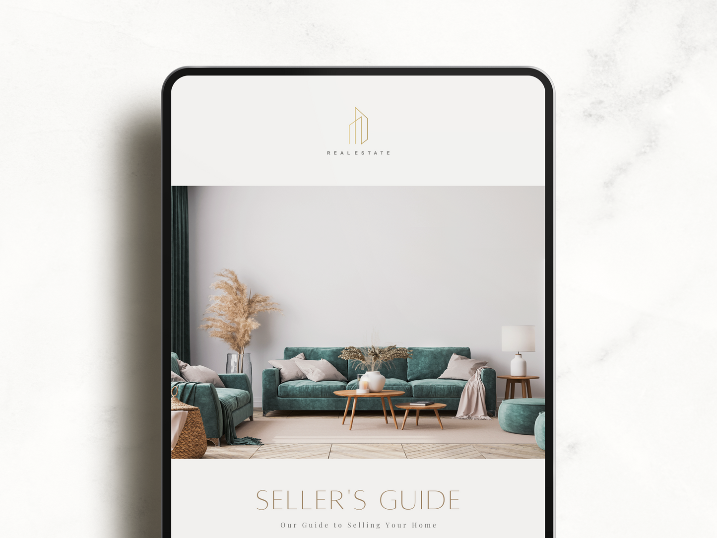 Harper Real Estate Home Seller's Guide Template