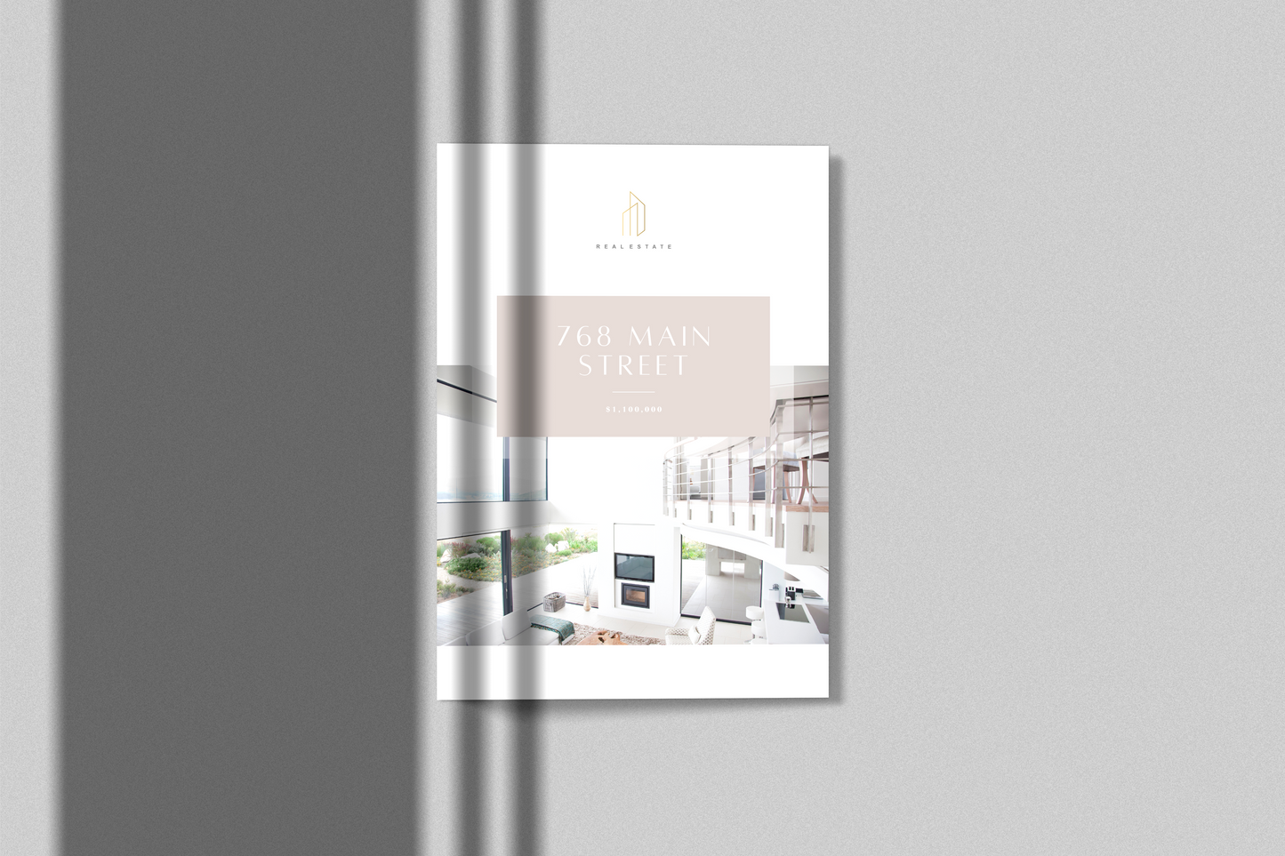 Harper Real Estate Bi-Fold Feature Sheet Template