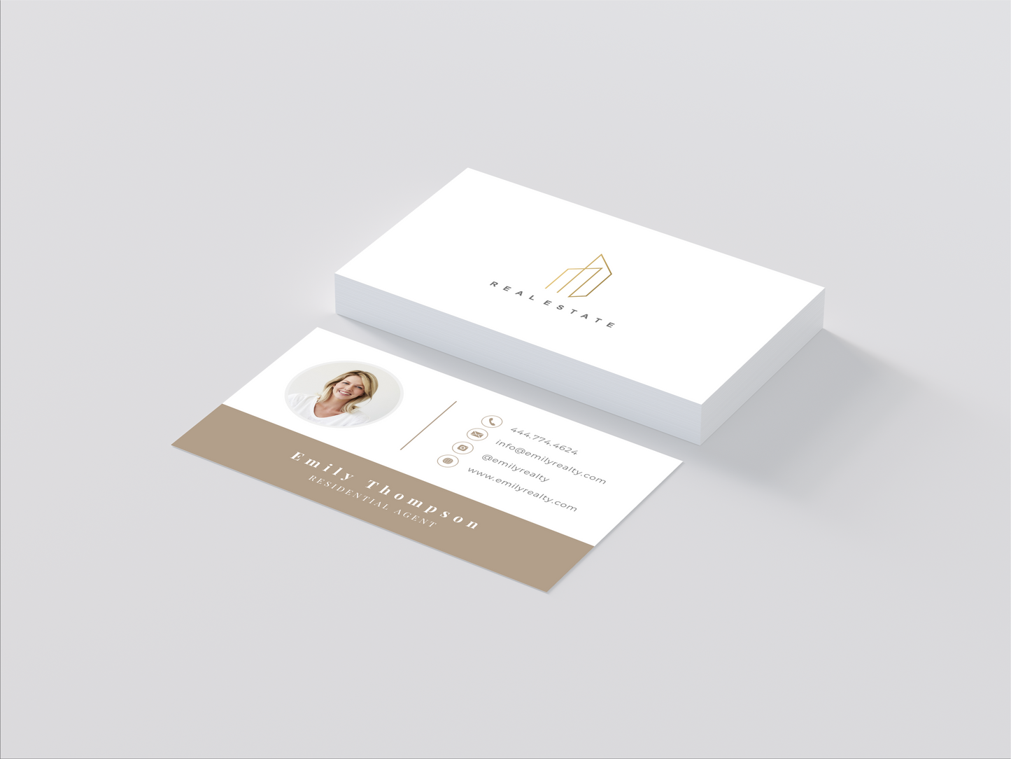 Harper Realtor Business Card Template