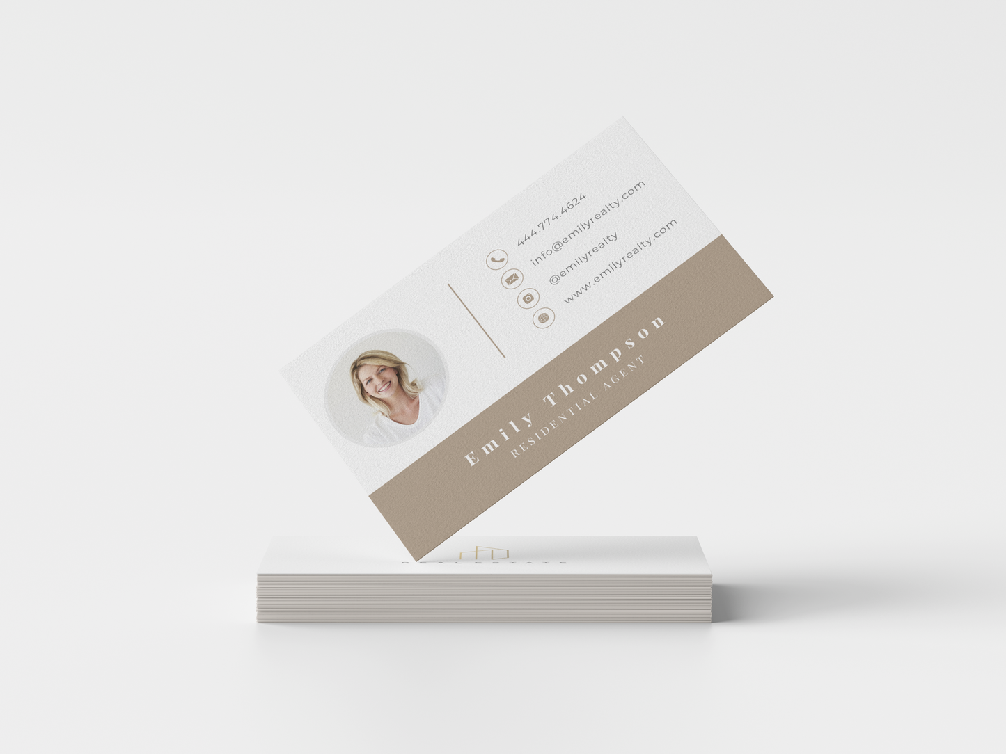 Harper Realtor Business Card Template