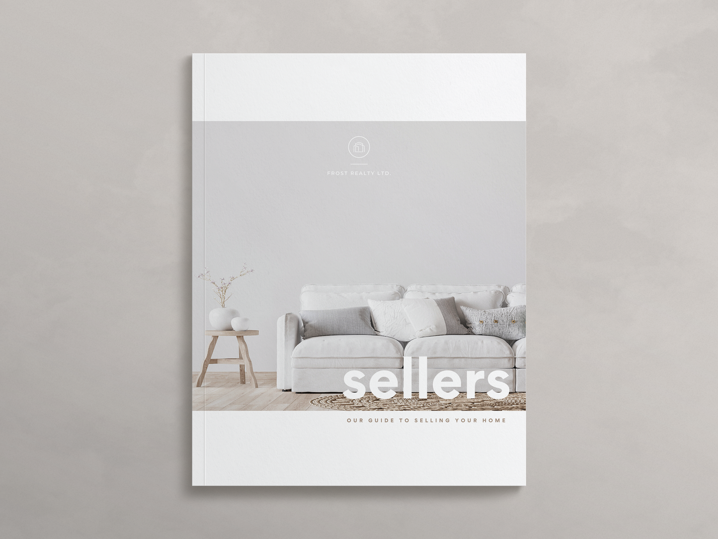 London Real Estate Seller's Guide Realtor Marketing Template - Portrait