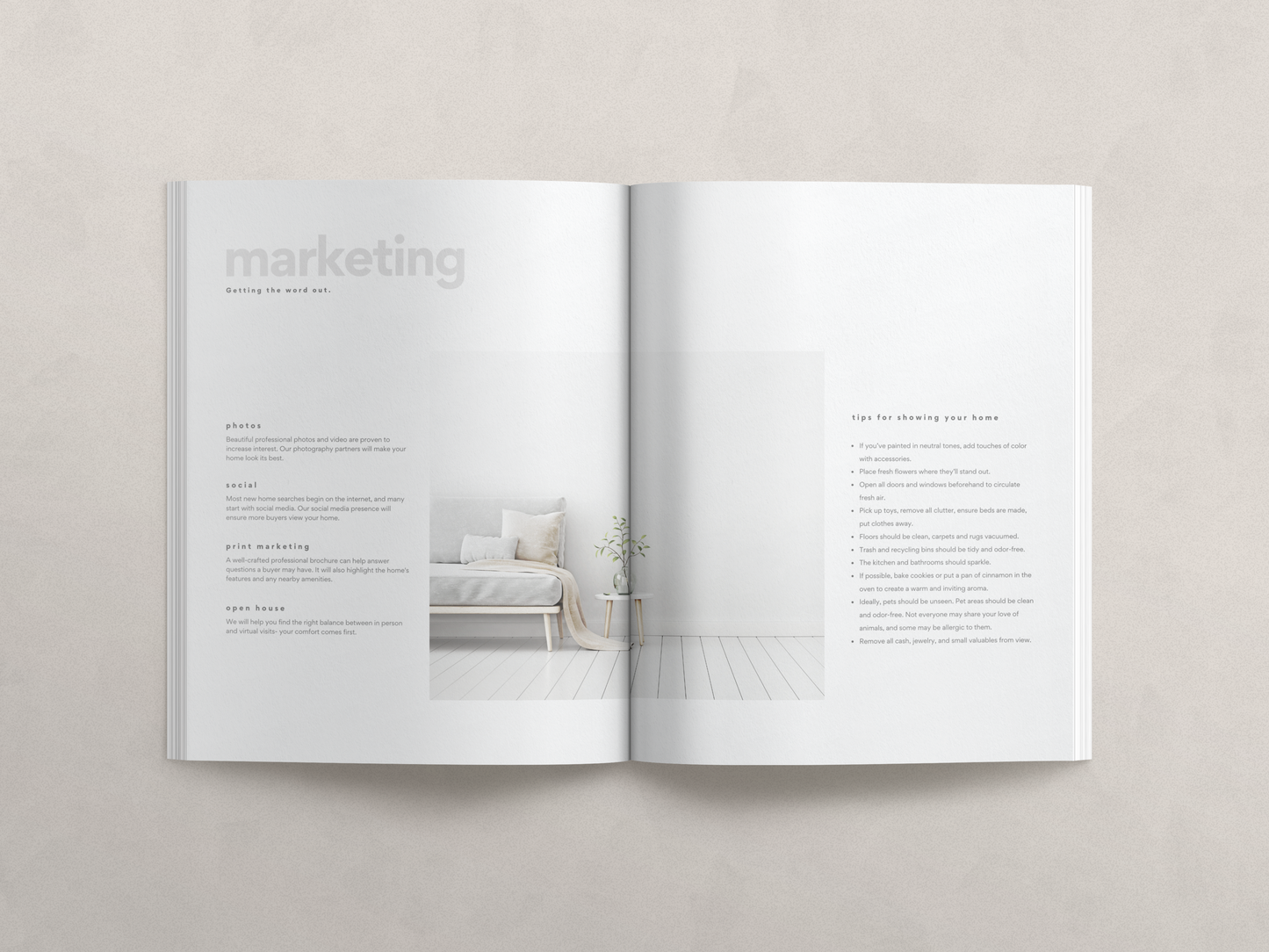 London Real Estate Seller's Guide Realtor Marketing Template - Portrait